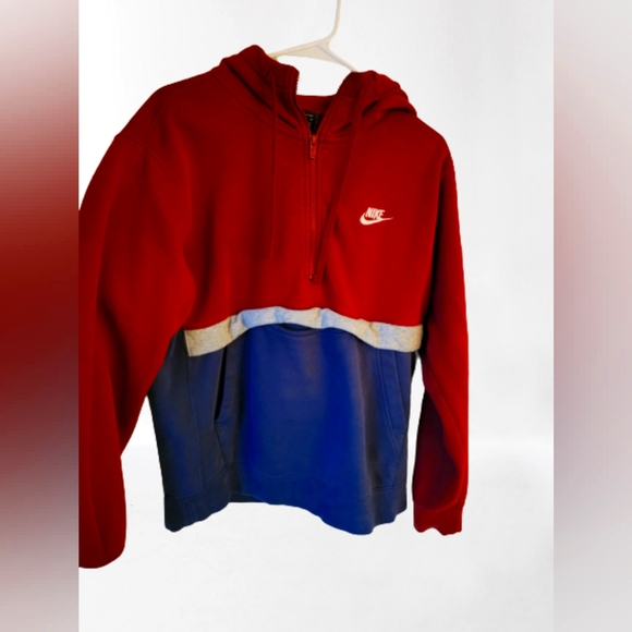 mens half zip nike hoodie